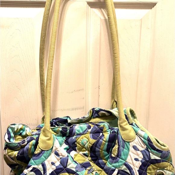 Very Rare and. uniqueQuilted small Dog Carrier, similar to Vera Bradley bags - Picture 5 of 12